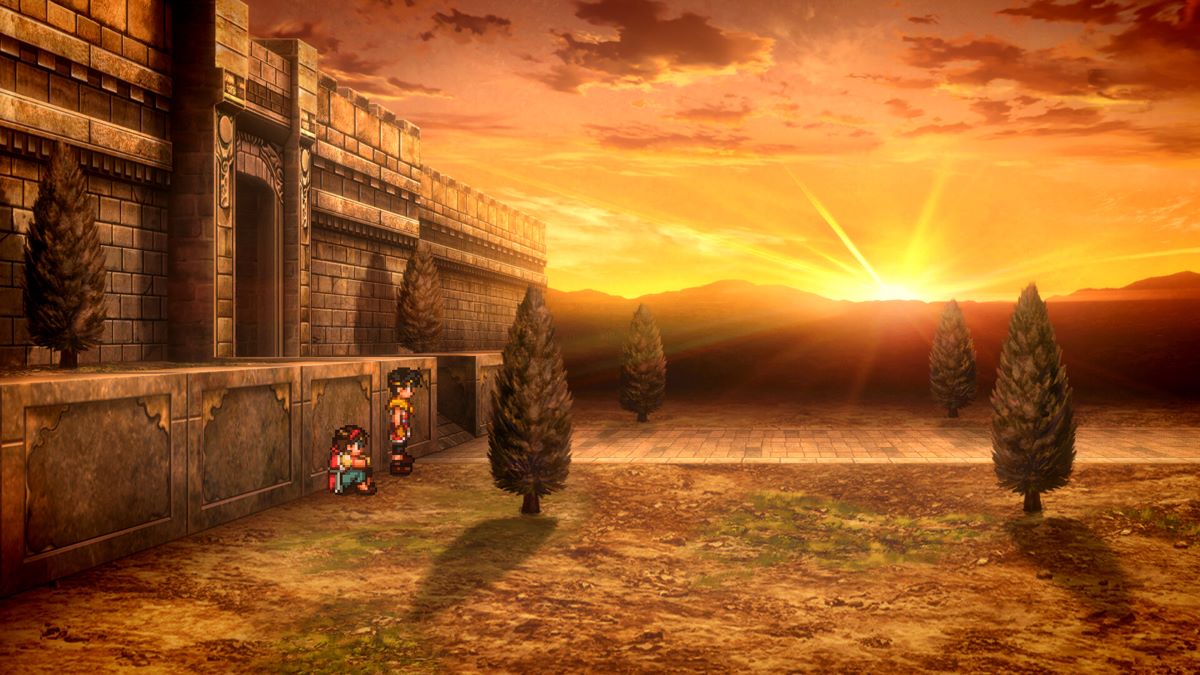 Suikoden I and II HD remaster sunset