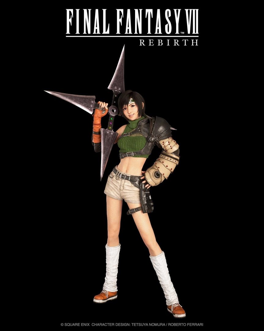 Yuffie in Final Fantasy VII Rebirth