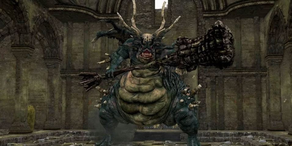 Asylum Demon in Dark Souls