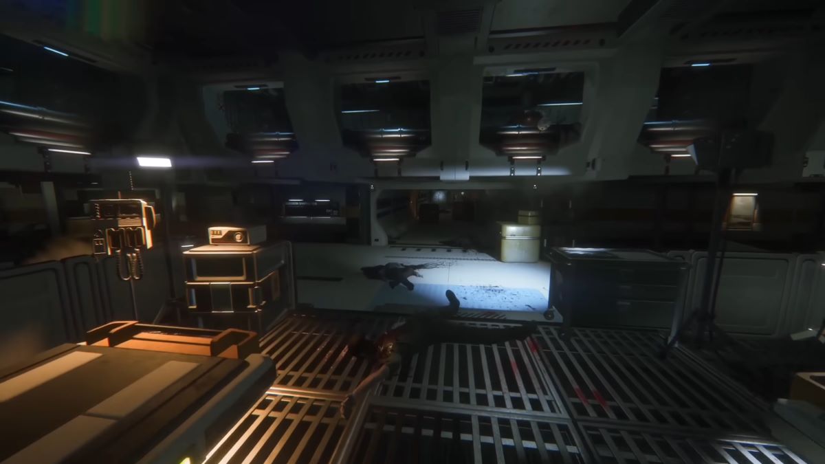 Bodies of people killed by the Xenomorph in Alien Isolation