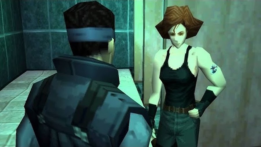 Metal gear Solid Snake and Meryl