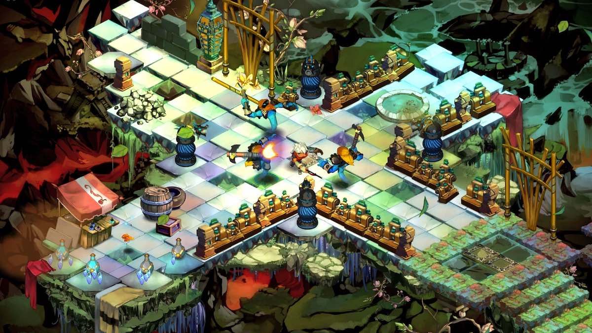 Bastion 2D isometric indie action game