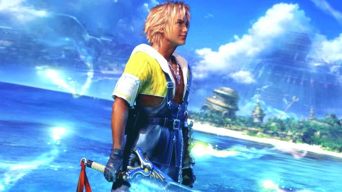 Final Fantasy X main character Tidus