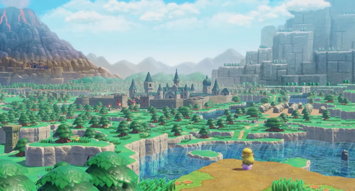 The Legend of Zelda Echoes of Wisdom landscape