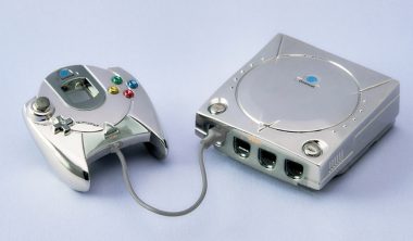 Sega Dreamcast diecast model by Square Enix