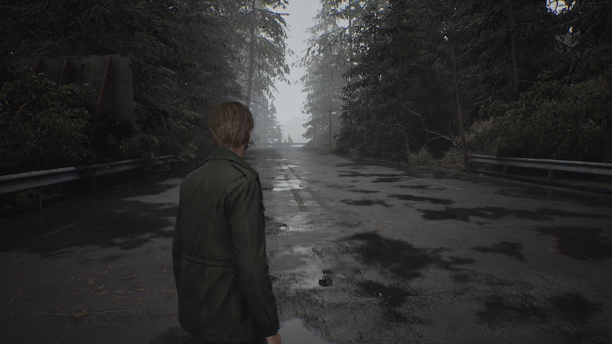 Silent Hill 2 remake attempt to walk James back down the road out of town for the No Turning Back Now trophy