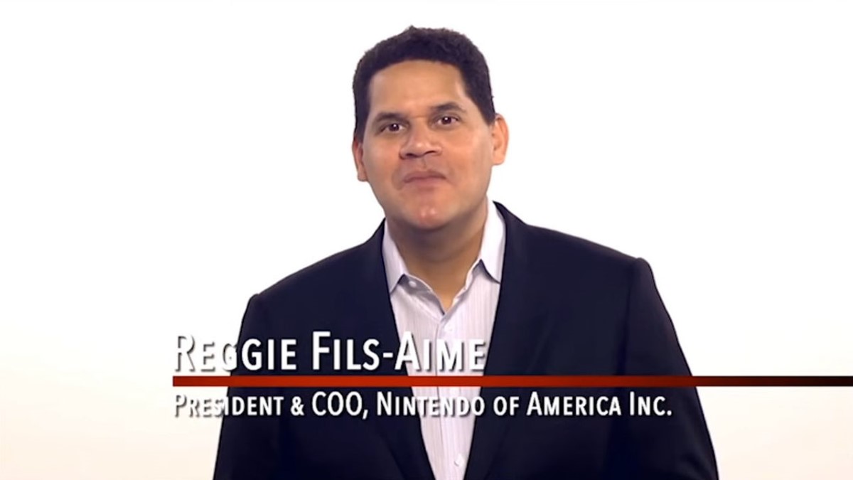 Reggie Fils Aime presenting the first Nintendo Direct broadcast