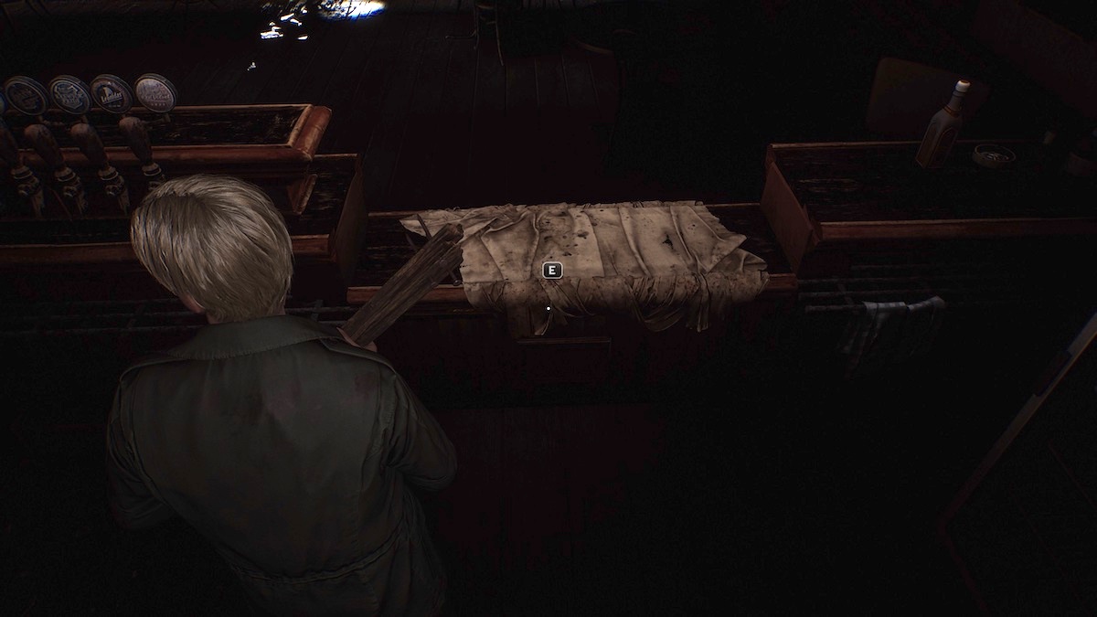 Silent Hill 2 remake white tarp