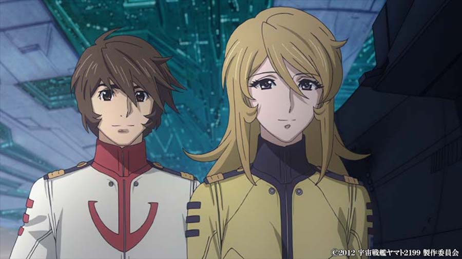 Space Battleship Yamato 2199 remake series Susumu and Yuki