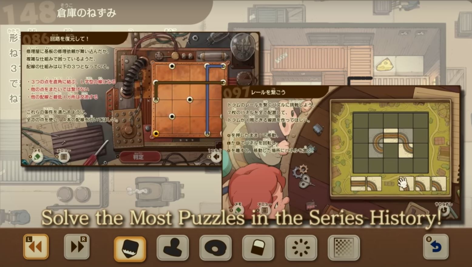 Professor Layton and the New World of Steam