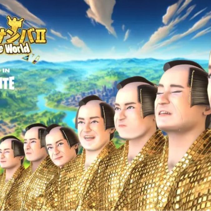 Fortnite map with sequined kimonos and disco balls gives players