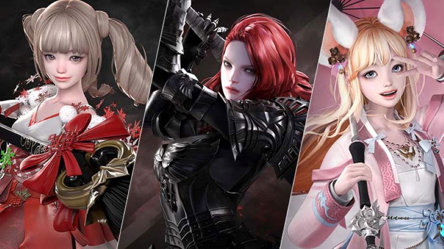 Lost Ark South Korean MMORPG female classes