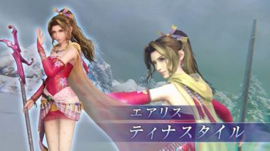 Final Fantasy VII Ever Crisis Final Fantasy VI collaboration Aerith Terra outfit