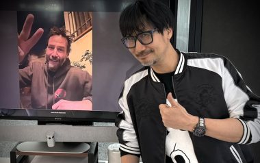 Hideo Kojima and Keanu Reeves meeting