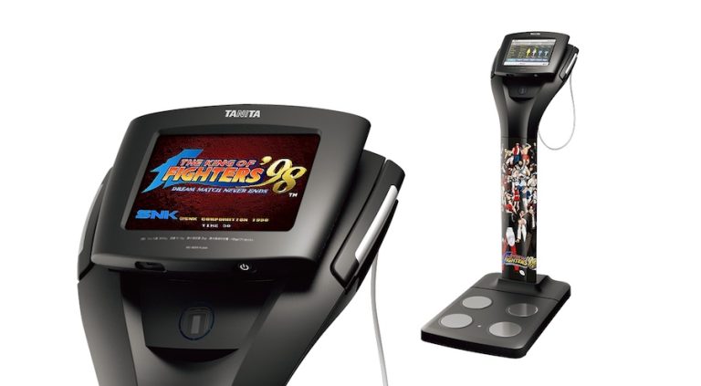 The King of Fighters 98 body composition analyzer SNK and Tanita collaboration