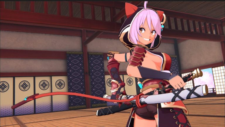 Eternal Palace Sakura Japanese ninja cat girl game