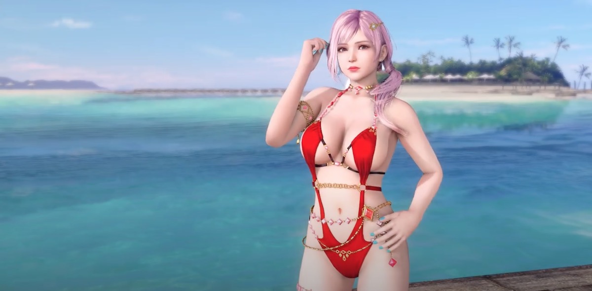 DOAXVV Elise Radiant Red SSR swimsuit