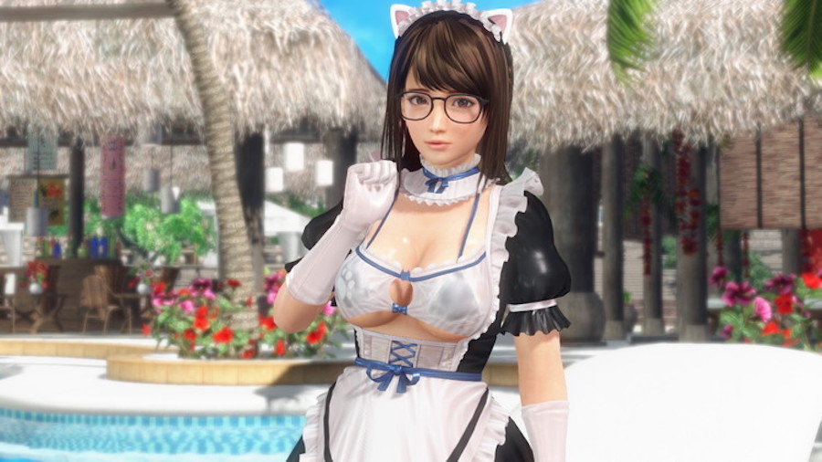 Dead or Alive Xtreme Venus Vacation DOAXVV maid outfit