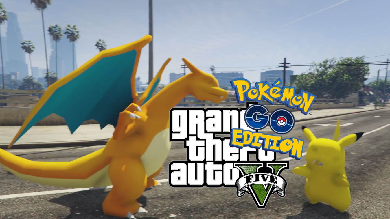 Pokemon GO GTA5 mod