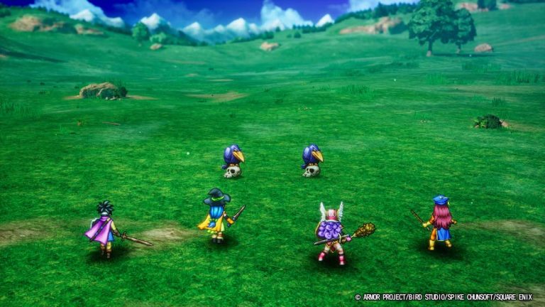 Dragon Quest 3 HD-2D Remake battle