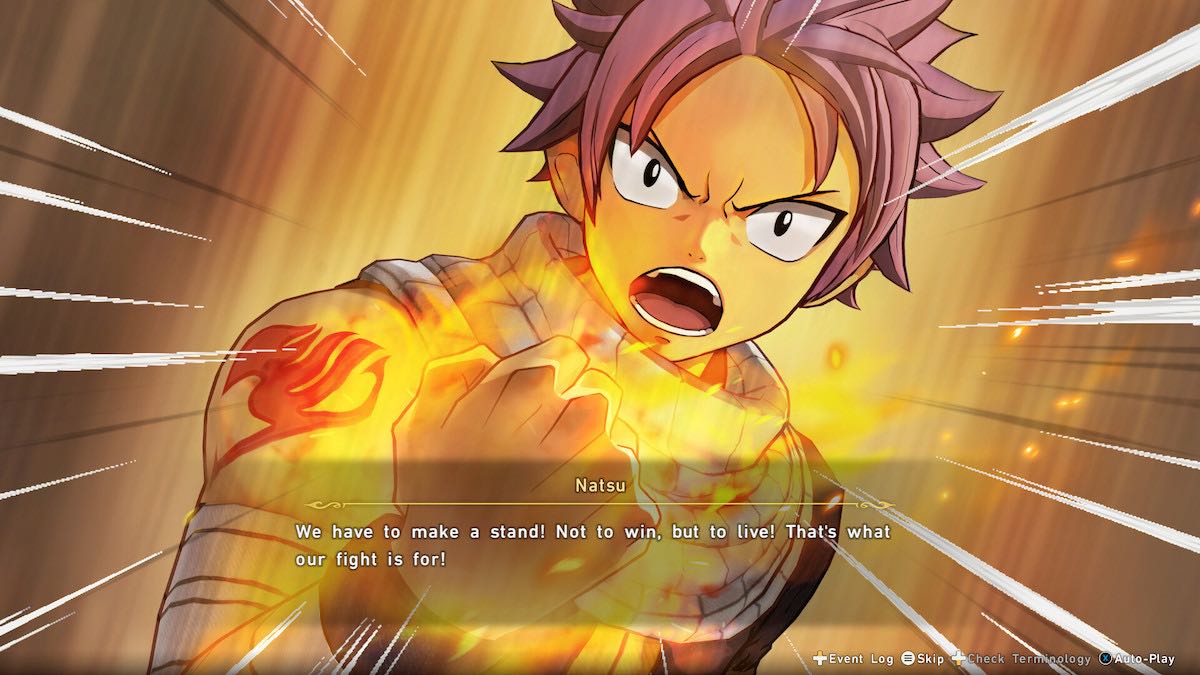 FAIRY TAIL 2 dialogue