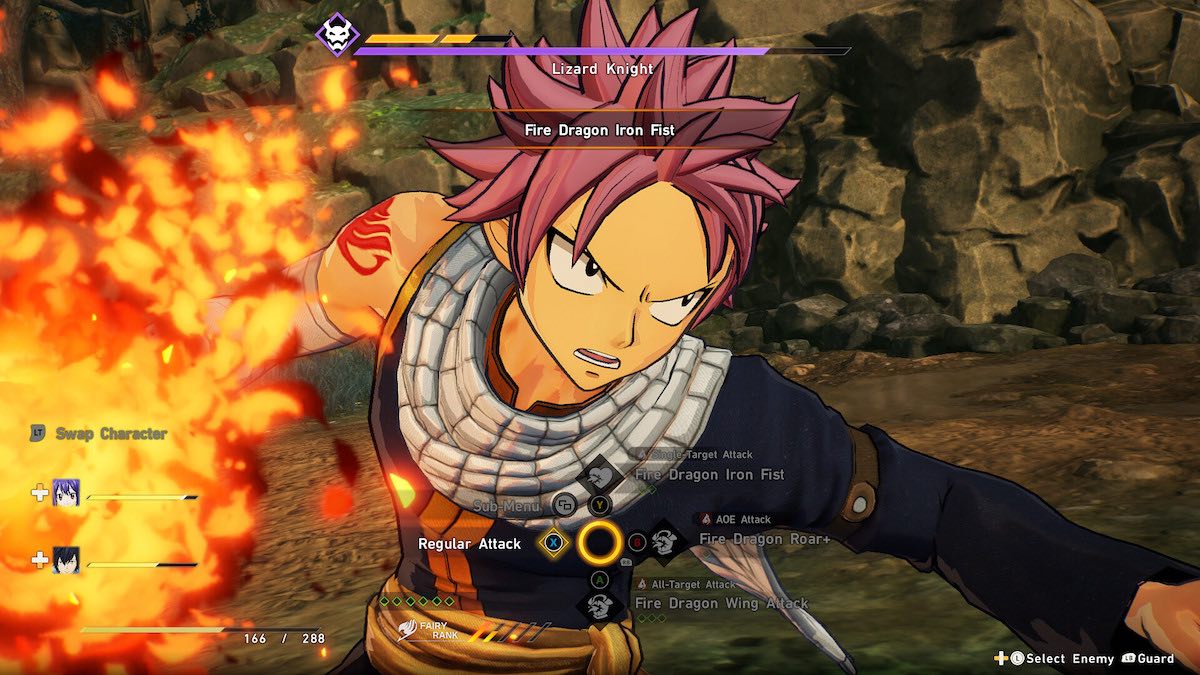 FAIRY TAIL 2 active battle system