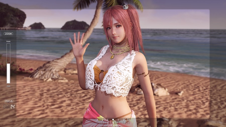 Venus Vacation Prism Dead or Alive Xtreme Honoka camera shot