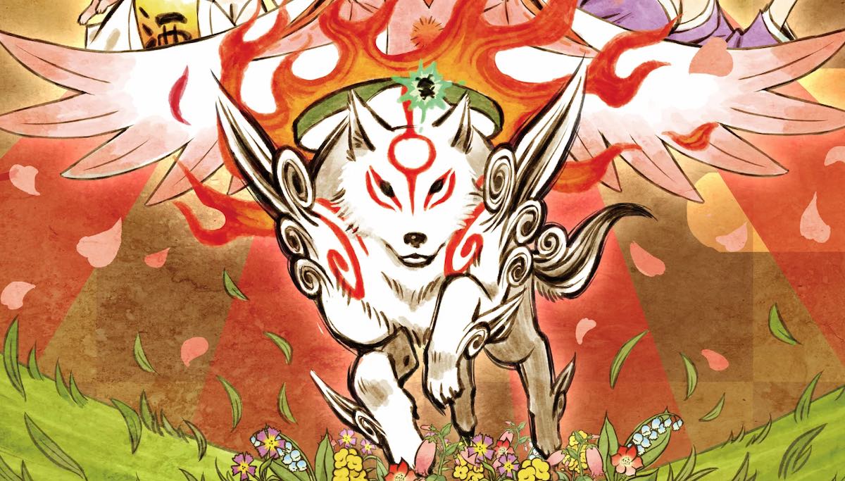 Okami HD remaster box art