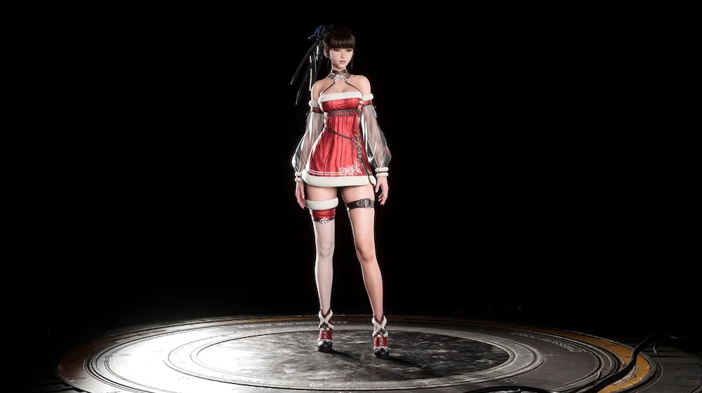 Stellar Blade Christmas event 2024 Eve Santa outfit