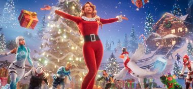 Fornite game Christmas 2024 event Mariah Carey