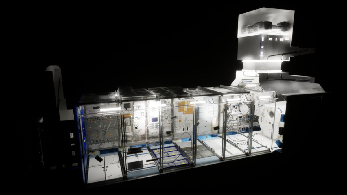 ISS 3D model