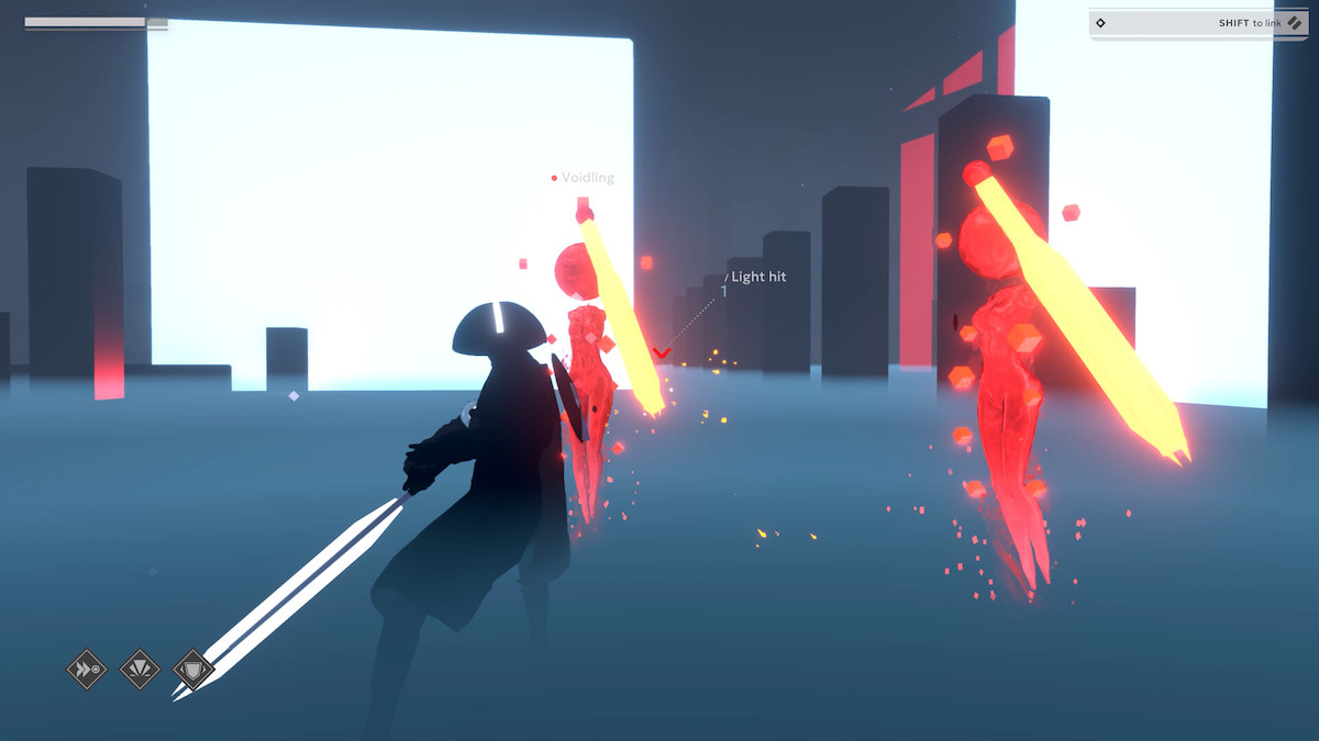 upcoming RPG HYPERxFANTASY sword combat Killer 7 Super Hot vibes