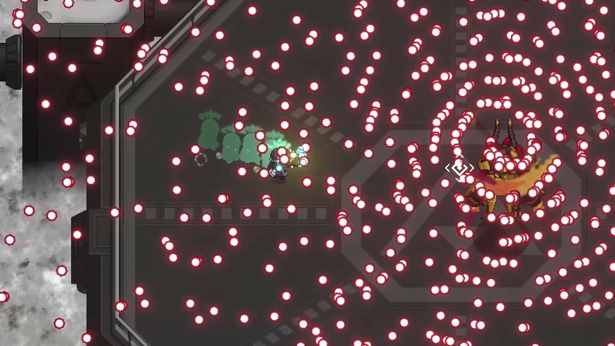 new bullet hell shooter Soulers top down schmup free demo