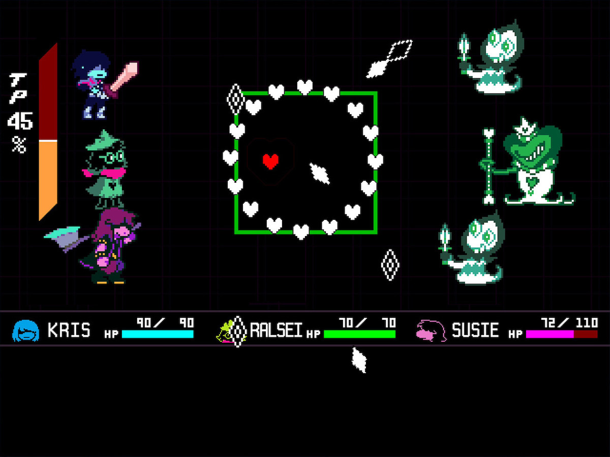 Deltarune battle