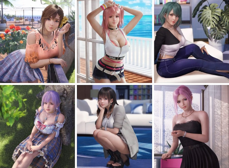 Venus Vacation Prism Dead or Alive Xtreme cast age rating