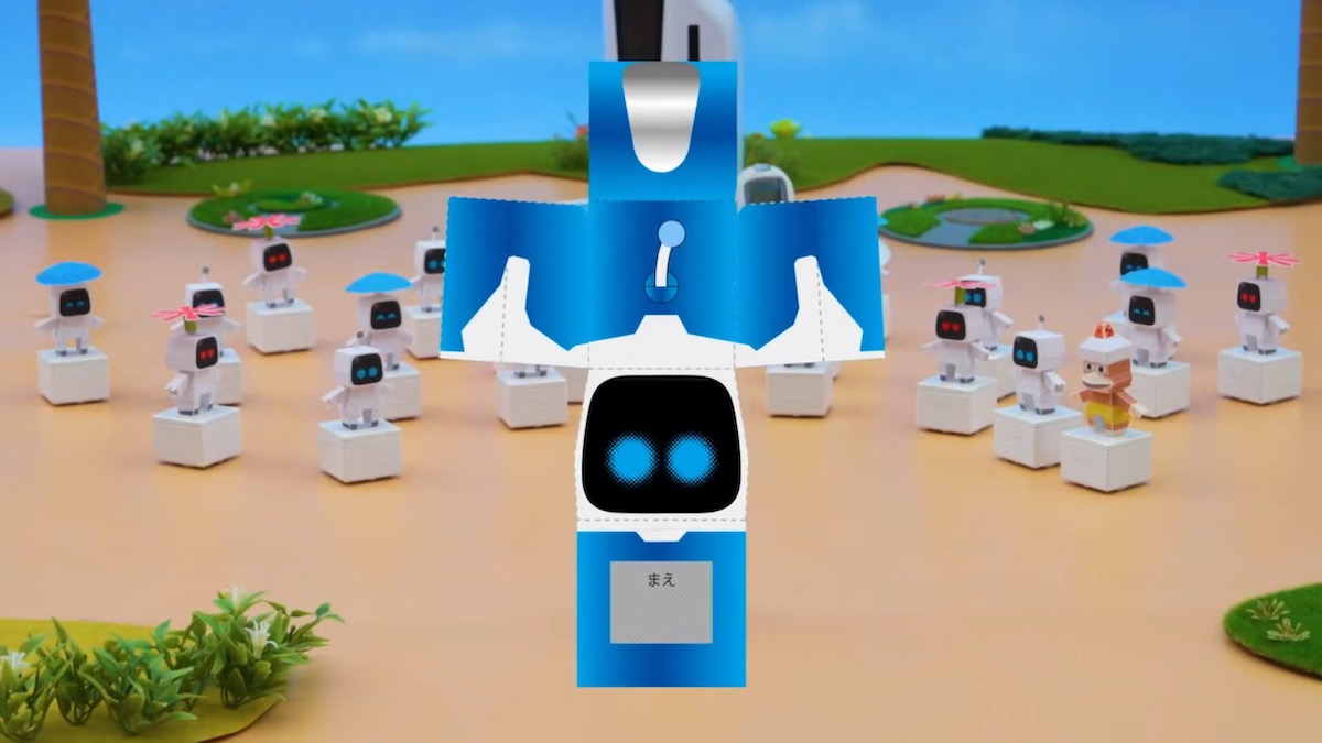 Astro Bot Sony toio New Year collaboration video