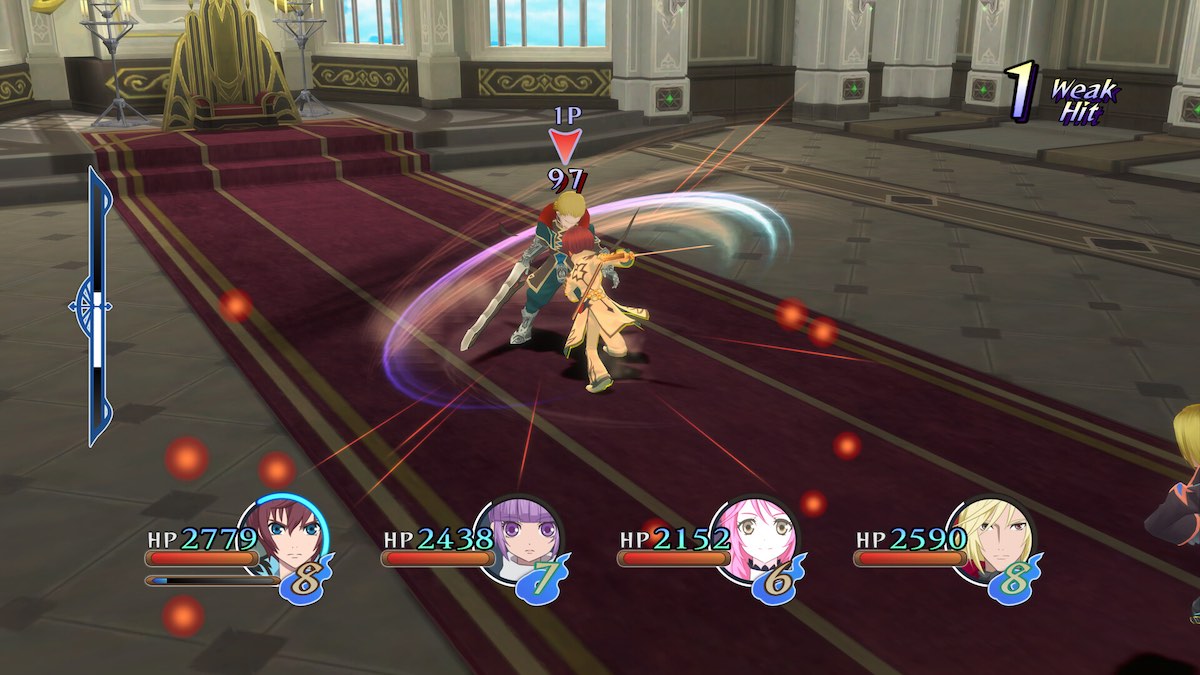 Tales of Graces f Remastered JRPG combat