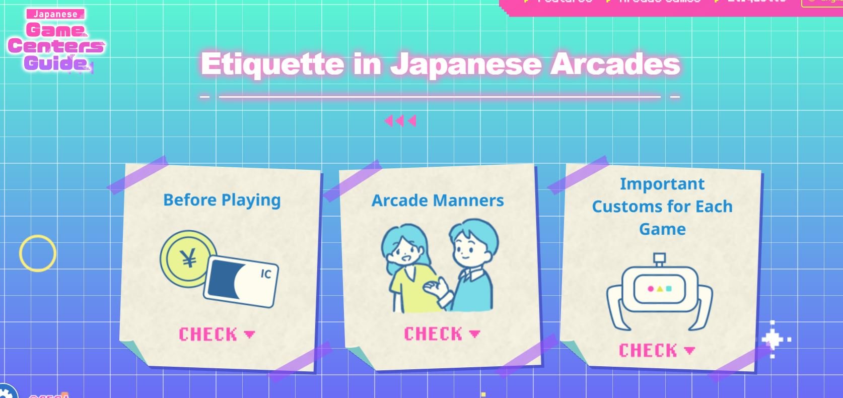  Japanese Game Center Guide 