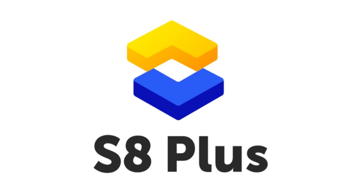 S8 Plus company logo