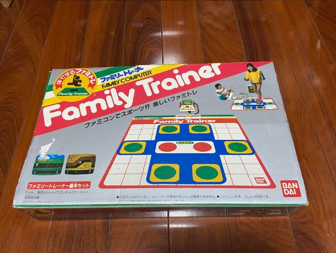 Famicom Family Trainer dance mat style controller retro gaming