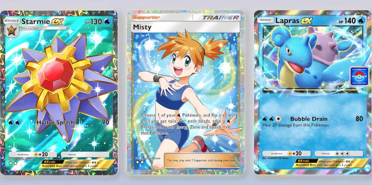 Pokemon TGCP rare cards