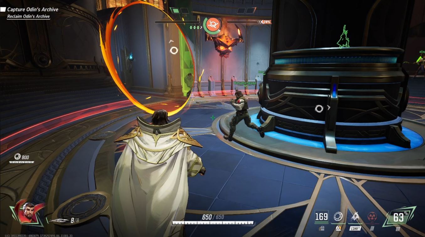 Dr. Strange's portal on objective