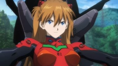 Asuka Langley in the Evangelion Rebuild tetralogy