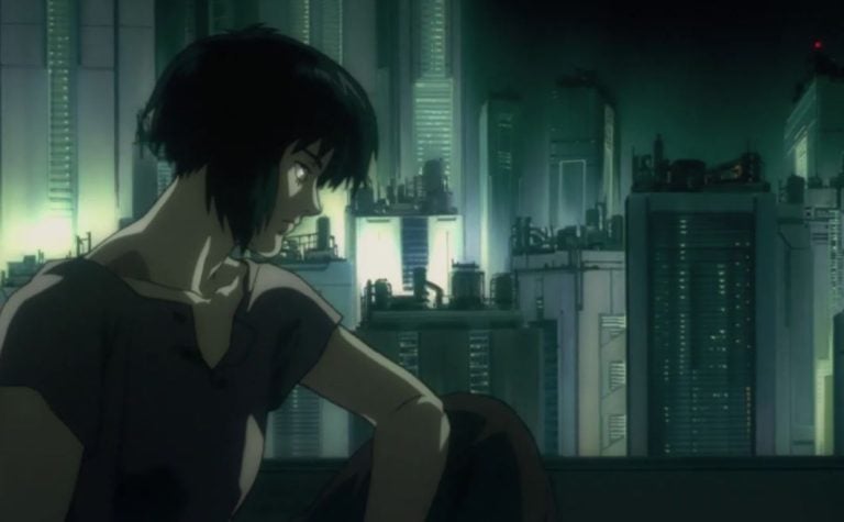 Motoko Kusanagi in Ghost in the Shell