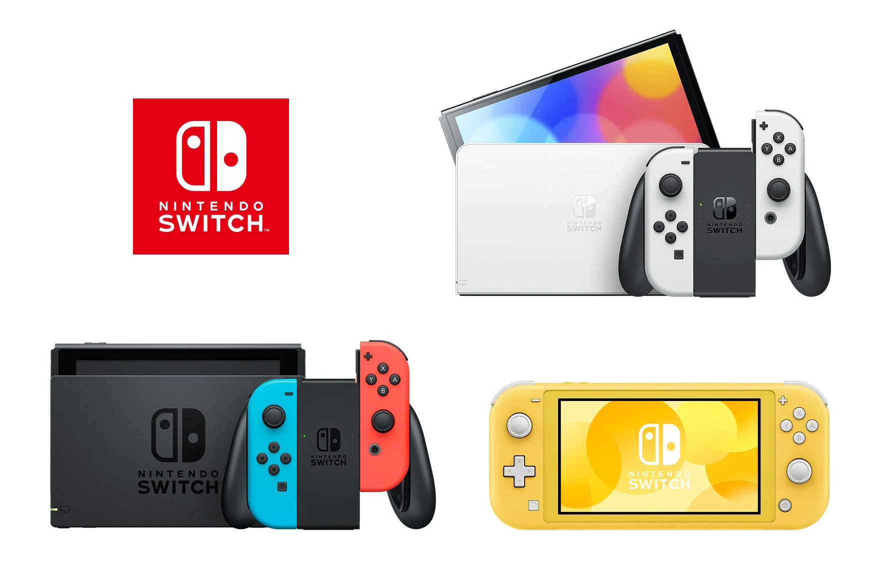 Nintendo Switch models