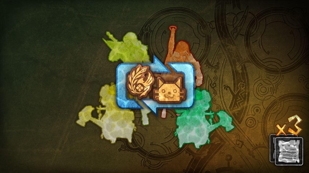 Monster Hunter Wilds Character and Palico Edit Vouchers