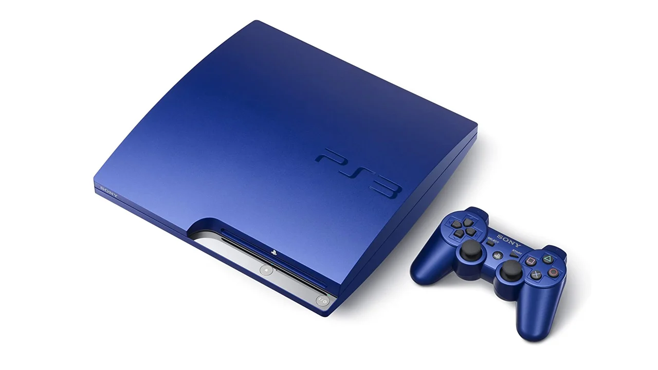 PS3 blue limited edition