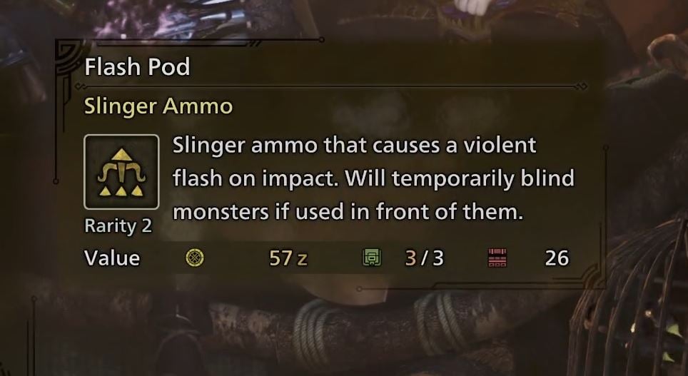 Flash Pod in Monster Hunter Wilds