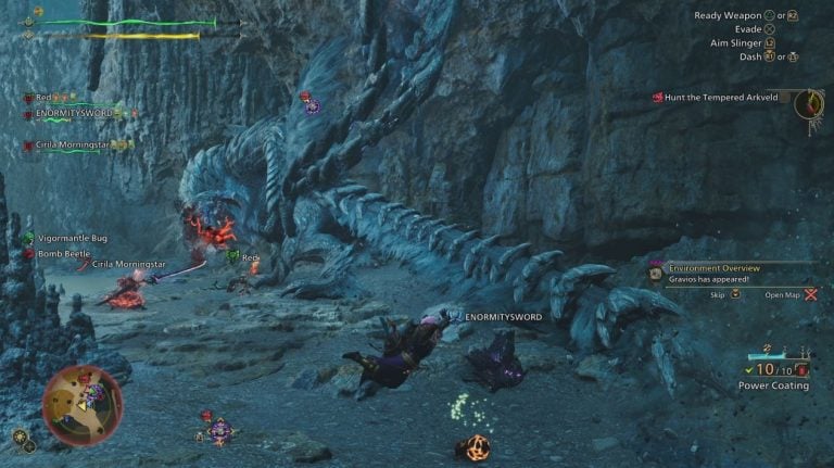 Monster Hunter Wilds Superman Dive