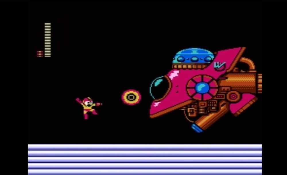 Mega Man 2 final stage